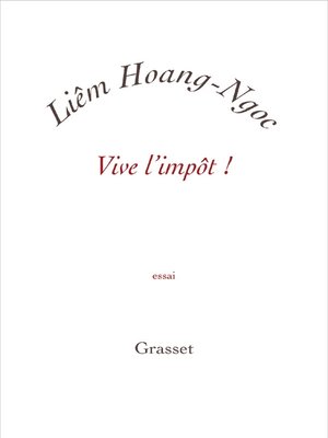cover image of Vive l'impôt !